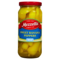 Mezzetta Mild Sweet Banana Peppers, 16 fl oz