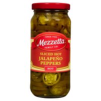 Mezzetta Sliced Hot Jalapeño Peppers, 16 fl oz