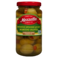 Mezzetta Imported Spanish Queen Martini Olives, 6 oz