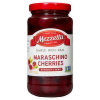 Mezzetta Maraschino Cherries without Stems, 11 oz