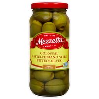 Mezzetta Colossal Castelvetrano Style Pitted Olives, 8 oz