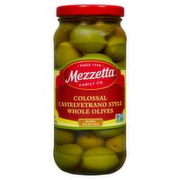 Mezzetta Colossal Castelvetrano Style Whole Olives, 10 oz, 10 Ounce