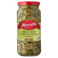 Mezzetta Sliced Castelvetrano Olives, 8.25 oz
