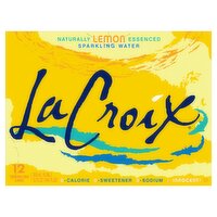 LaCroix Lemon Sparkling Water, 12 fl oz, 12 count, 12 Each