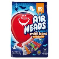 Air Heads Assorted Flavors Candy Mini Bars, 80 count, 32.17 oz