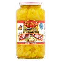 Bell-View Fancy Cauliflower Hot Pickled, 32 fl oz