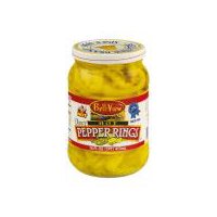 Bell-View Fancy Hot Banana Pepper Rings, 16 fl oz