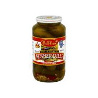 Bell-View Hot & Garlic Kosher Dills, 32 fl oz