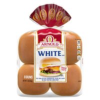 Arnold White Buns, 8 count, 1 lb