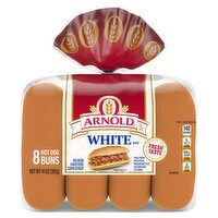 Arnold White Hot Dog Buns, 8 count, 14 oz