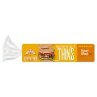 Arnold Honey Wheat Sandwich Thins, 6 count, 12 oz, 12 Ounce