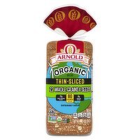 Arnold Organic Thin Sliced Bread, 1 lb 4 oz