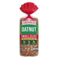 Oroweat Oatnut Small Slice Bread, 1 lb 2 oz