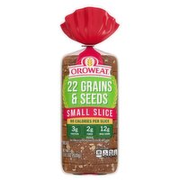 Oroweat 22 Grains & Seeds Small Slice Bread, 1 lb 2 oz