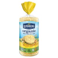 Lundberg Family Farms OG KETTLE CORN RICE CAKE, 10 oz, 10 Ounce