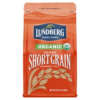 Lundberg Family Farms 2LB OG BROWN SHORT GRAIN RICE, 32 Ounce