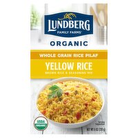 Lundberg Family Farms OG WHOLE GRAIN YELLOW RICE, 6 oz