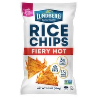 Lundberg Family Farms Fiery Hot Rice Chips, 5.5 oz