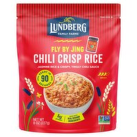 Lundberg Family Farms Fly by Jing Chili Crisp Rice, 8 oz