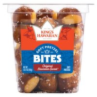 King's Hawaiian Original Hawaiian Sweet Soft Pretzel Bites, 10.2 oz, 10.2 Ounce