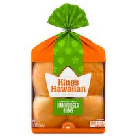 King's Hawaiian Hawaiian Sweet Hamburger Buns, 8 count, 12.8 oz