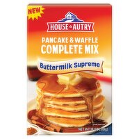 House Autry Butter Supreme Pancake & Waffle Complete Mix, 18 oz