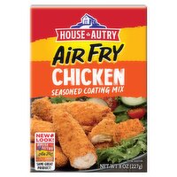 House-Autry Air Fry Chicken Seasoned Coating Mix, 8 oz