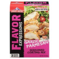 House Autry Flavor Expressions Garlic Parmesan Seasoned Coating Mix, 2 count, 5 oz