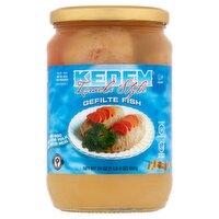 Kedem Israeli Style Gefilte Fish, 24 oz