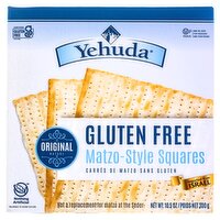 Yehuda Original Gluten Free Matzo-Style Squares, 10.5 oz