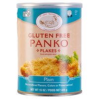 Jeff Nathan Creations Plain Gluten Free Panko Flakes, 15 oz