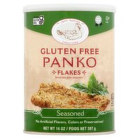 Jeff Nathan Creations Seasoned Gluten Free Panko Flakes, 14 oz