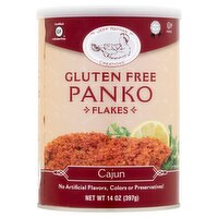 Jeff Nathan Creations Gluten Free Cajun Panko Flakes, 14 oz