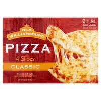 Old Williamsburg Classic Pizza, 4 count, 17 oz