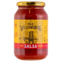Old Williamsburg Hot Salsa, 16 oz