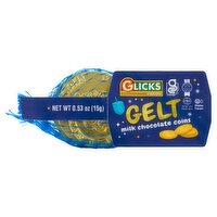 Glicks Gelt Milk Chocolate Coins, 0.53 oz