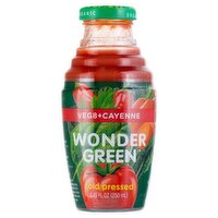 Wonder Green Veg8+Cayenne Cold Pressed Juice, 8.45 fl oz