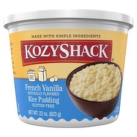 Kozy Shack French Vanilla Gluten Free Rice Pudding, 22 oz