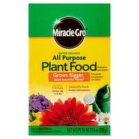 Miracle-Gro Water Soluble All Purpose Plant Food, 8 oz