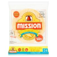 Mission Extra Thin Yellow Corn Tortillas, 24 count, 16 oz, 16 Ounce