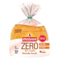 Mission Zero Net Carbs Sriracha Ranch Tortillas, 14 count, 8.89 oz