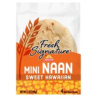 Mission Fresh Signature Sweet Hawaiian Mini Naan Breads, 4 count, 7 oz