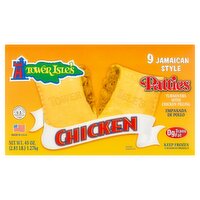 Tower Isle's Jamaican Style Chicken Patties, 9 count, 45 oz, 45 Ounce