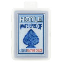 Hoyle Waterproof Clear Playing Cards