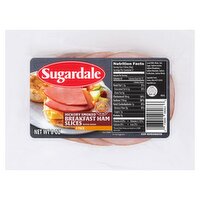 Sugardale Hickory Smoked Breakfast Ham Slices, 4 count, 8 oz