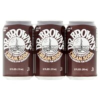 Dr. Brown’s The Original Cream Soda, 12 fl oz, 6 count