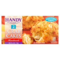 Handy Crab Cakes, 2 count, 6.0 oz