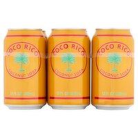 Coco Rico Coconut Soda, 12 fl oz, 6 count