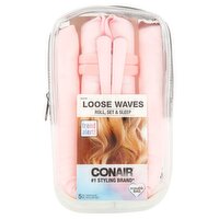 Conair Loose Waves Heatless Roller Set, 5 count, 5 Each