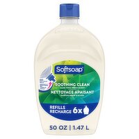 Softsoap Soothing Clean Aloe Vera Fresh Scent Moisturizing Hand Soap, 7.50 fl oz, 6 count